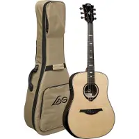 LAG Guitars HyVibe 50 HV50DE E/A westerngitaar met ingebouwd multi-effect