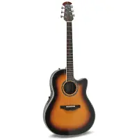 Ovation Série Pro Custom Balladeer Deep Contour Vintage Burst