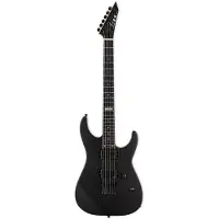 ESP E-II Jeff Ling JL M-II Black Satin elektrische gitaar met koffer