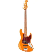 Sadowsky MetroExpress Hybrid P/J Bass Morado Solid Candy Apple Orange High Polish elektrische basgitaar met gigbag