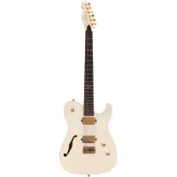 Chapman Guitars SAR63 Chris Robertson Signature Stone White semi-akoestische gitaar