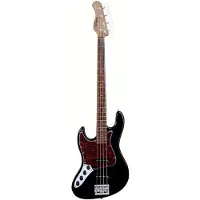 Sadowsky MetroExpress Vintage J/J Bass Morado Solid Black High Polish linkshandige elektrische basgitaar