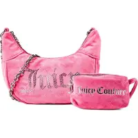 Juicy Couture Schoudertas lichtroze / zilver