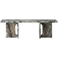 Audo Copenhagen Androgyne loungetafel 45x120 cm Grey galaxy-grey galaxy