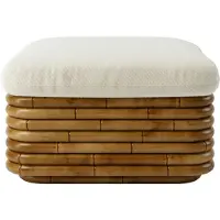Gubi Bohemian 72 Ottoman/pg4 - Voetenbanken Polyester Dedar Lupo Bouclé 007 - 10105751