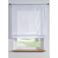 Bonprix Vouwgordijn met borduursel, verkrijgbaar in vele maten maat h/b: 210/70 cm