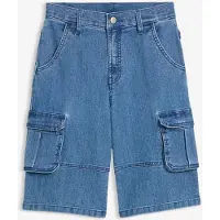 Bonprix Cargo bermuda met verstelbare band, loose fit maat 158