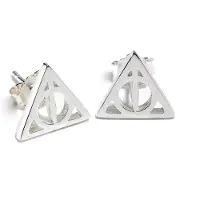 The Carat Shop Harry Potter oorbellen, De Dooddoener (zilver)