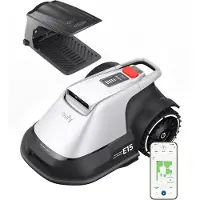 Eufy Robotgrasmaaier E15-draadloos- zonder RTK -geen signaalproblemen- 5-minuten-setup -automatische mapping tot 800 m²- obstakelvermijding- Ride-On Edge, bediening via app- met regenkap