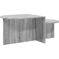 vidaXL Salontafel Grijs sonoma 100 x 50 x 40 cm Bewerkt hout