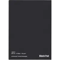 Ami Tekenblok - Black Pad - Zwart Tekenpapier - A3 - 120gr - Talens - 10 vellen