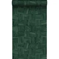 Origin Wallcoverings behang sloophout motief donkergroen - 50 x 900 cm - 347934
