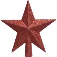 Décoris Piek kerstboom | (Ster, Rood)