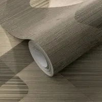Erismann Vinylbehang 10479-15 - Elysium - Grafisch Taupe - 53cm x 10.05m