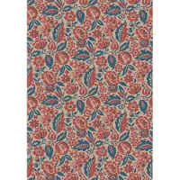 Boråstapeter Vliesbehang 4816 - New Heritage - Botanisch Rood - 53cm x 10.05m