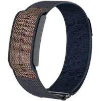 Strap-it Nylon bandje geschikt voor Amazfit Helio (Blauw)