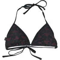 Black premium by emp - Rockabilly Bikini Top - Mix And Match - L tot XXL - voor Vrouwen - zwart | Maat XL