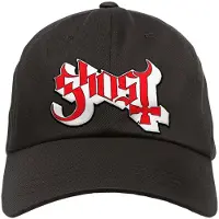 Ghost Cap - Metal-Kids - Logo - voor Kinderen - zwart | Maat L