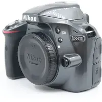 Nikon D3300 Zwart + AF-P 18-55VR Digitale spiegelreflexcamera met lens