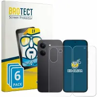 BROTECT - Screenprotector voor Xiaomi Poco X8 Pro (Voor+Achter) - Folie Beschermfolie transparant 6 Stuks