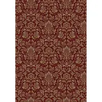 Boråstapeter Vliesbehang 4523 - Anno - Klassiek Rood - 53cm x 10.05m