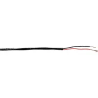 DAP SPC-275 Dca-s2-d0-a3 2 x 0.75 mm² CPR speakerkabel 300 meter zwart