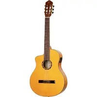 Ortega Family Series Pro RCE170F-L Guitar linkshandige E/A klassieke gitaar met gigbag