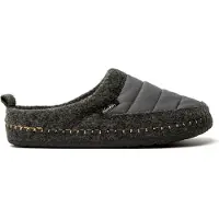 Nuvola Nuvola. Huisschoen 'Zueco New Wool' donkergrijs