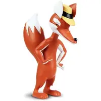 BULLYLAND Meneer Vos / Mr. Fox - speelfiguurtje - 7.5 cm