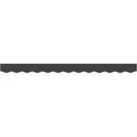 vidaXL vervangende markies volant Anthraciet Streep 230 x 20 cm