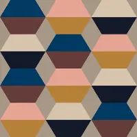 Boråstapeter Vliesbehang 4753 - Graphic - Grafisch Taupe - 53cm x 10.05m