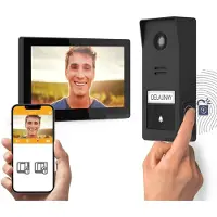 Extel Deurintercom-module voor, Monitor voor Video-deurintercom WiFi Antraciet, Zwart