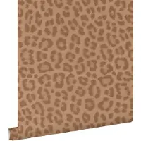 ESTAhome behang panterprint terracotta bruin - 50 x 900 cm - 139968