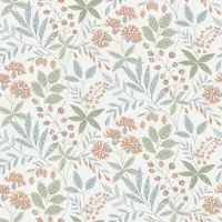 Boråstapeter Vliesbehang 38753 - Borosan Hem - Botanisch Wit - 53cm x 11.20m