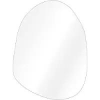 Ren Deurspiegel Hangend - Deurspiegel - Spiegel Deurhanger - Zilver - 76cm x 55cm x 1cm