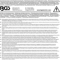 Bgs Dopsleuteldop Gear Lock, diep - 1/4 - 11 mm