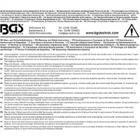 Bgs Bits, Slagbitsoklengte 75 mm 12,5 mm (1/2") Aandrijving Spline (voor XZN) M16 (M16)