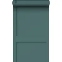 Origin Wallcoverings behang wandpanelen petrolblauw - 50 x 900 cm - 347956