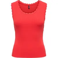 ONLY Top 'ONLLUNI' knalrood