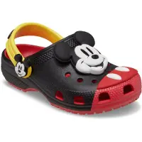 Crocs Open schoenen 'Mickey Mouse' donkergeel / knalrood / zwart / wit
