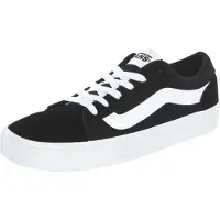 Vans Vero LS sneakers zwart/wit Jongens/Meisjes Leer - maat 37