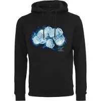 Mister tee Sweatshirt 'Ice Rings' blauw / zwart