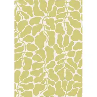 Boråstapeter Vliesbehang 2074 - Swedish Designers - Botanisch Geel - 49cm x 10.05m