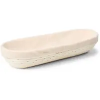 Patisse Rijsmand met Deegkleed – Ovaal – 28 x 13 cm – Rotan