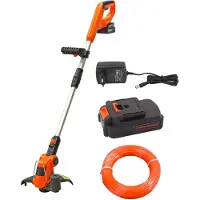 Kibani accu grastrimmer 18V - inclusief 2000mAh li-ion accu - snoerloos - lichtgewicht - bosmaaier - kantenmaaier