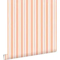 ESTAhome behang strepen roze en rood - 50 x 900 cm - 131963