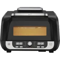 Elit GrillFry360 PRO- air fryer grill 12 in 1- 6L- 1500W- met kijkvenster- grill, bak, frituur en oven- alles in 1 keukenapparaat.