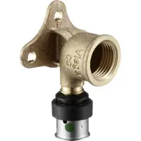 Viega Smartpress 6725.5 pers muurplaat 1/2"x16mm