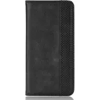 Mobigear Telefoonhoesje geschikt voor Sony Xperia 1 V Hoesje | Sensation Bookcase Portemonnee | Pasjeshouder voor 3 Pasjes | Telefoonhoesje voor Pinpas / OV Kaart / Rijbewijs - Zwart