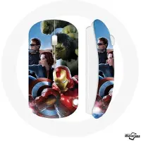 MANIACASE Draadloze Muis - Avengers - De Era van Ultron - Inclusief WiFi USB-stick - Compatibel met Mac en PC - Wit